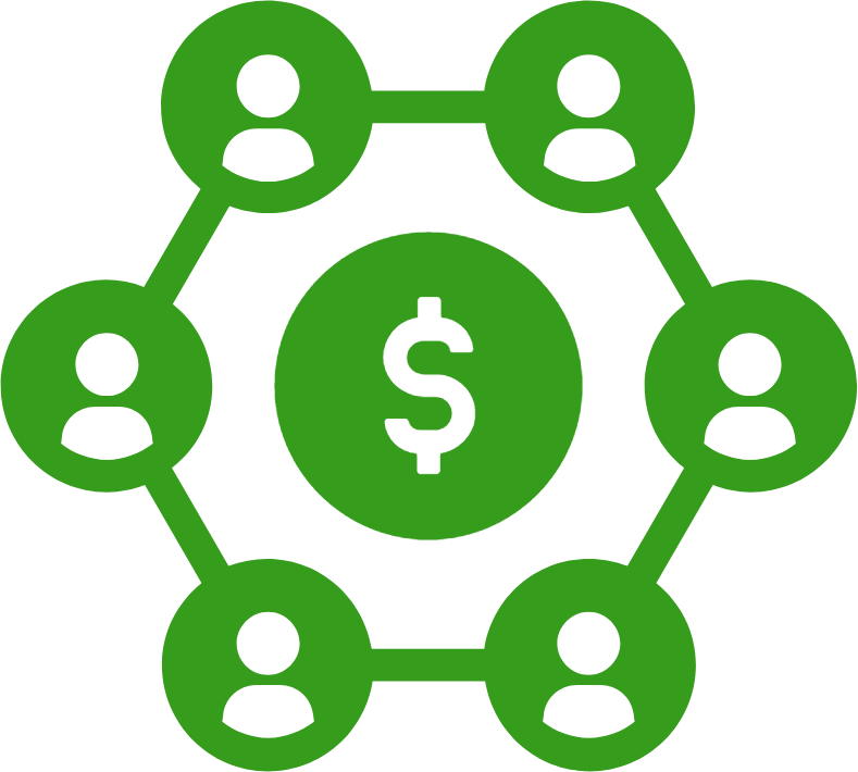 Big Network of Private Funders icon